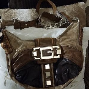 Guess purse handbag crossbody hobo bag